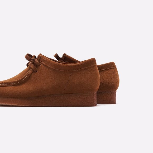 clarks Wallabee cola Oxfords main image 5
